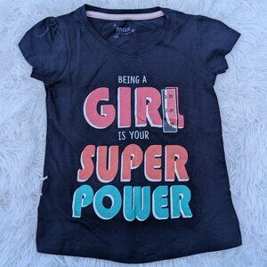 MAX 's Black Girls' Superpower Tee – Bold, Confident, Empowering